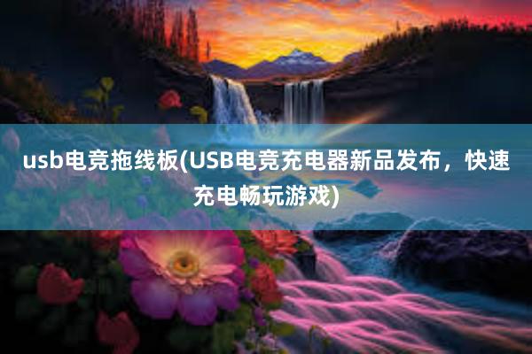 usb电竞拖线板(USB电竞充电器新品发布，快速充电畅玩游戏)