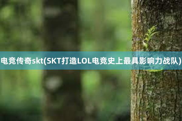 电竞传奇skt(SKT打造LOL电竞史上最具影响力战队)