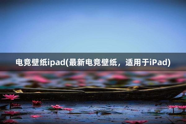 电竞壁纸ipad(最新电竞壁纸，适用于iPad)